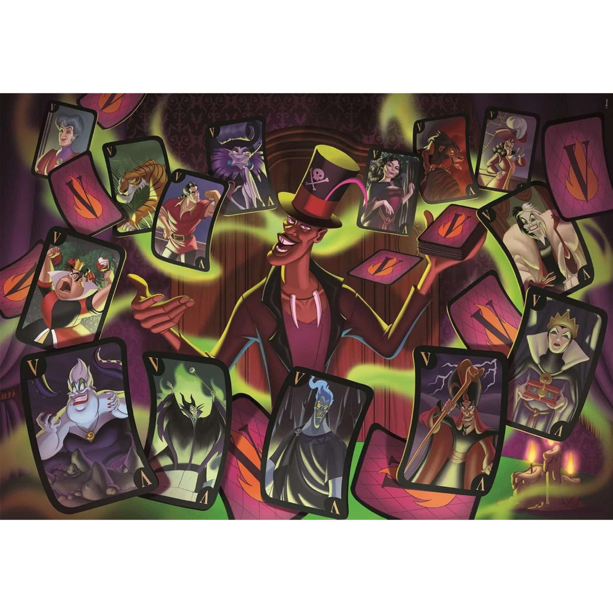 Clementoni - Puzzle 1500 Piezas Compact Villanos de Disney