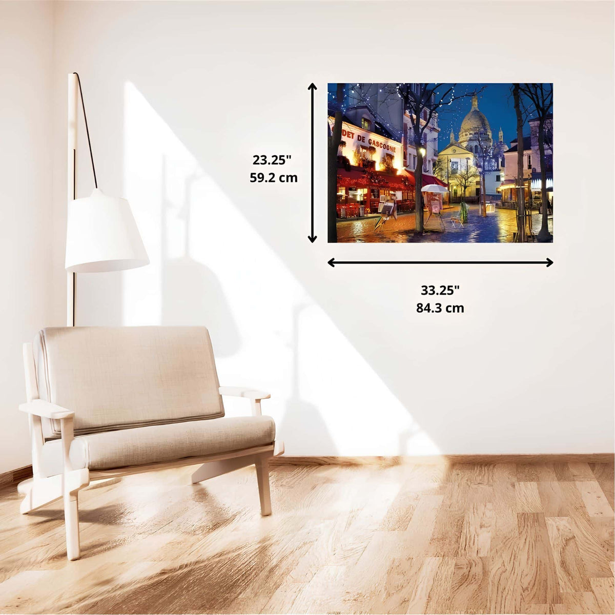 Clementoni - Puzzle 1500 Piezas Paris - Montmartre High Quality Collection