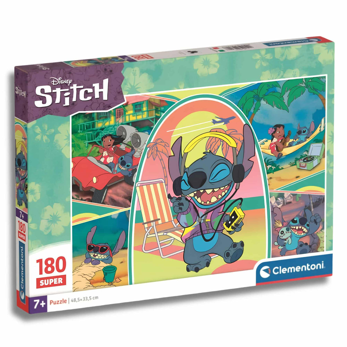 Clementoni - Puzzle 180 Piezas Stitch Disney