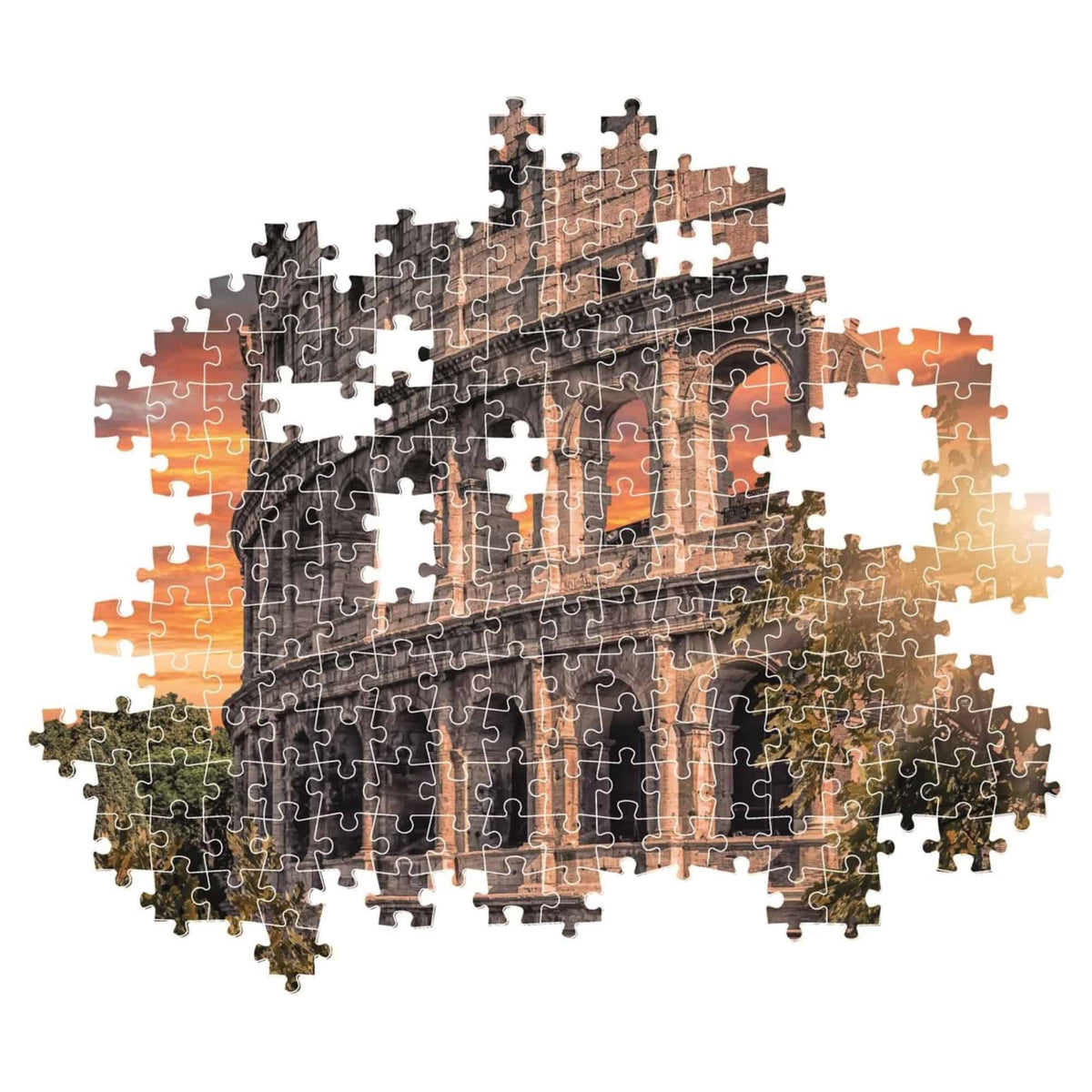 Clementoni - Puzzle 500 Piezas Compact Flavian Amphitheatre High Quality Collection