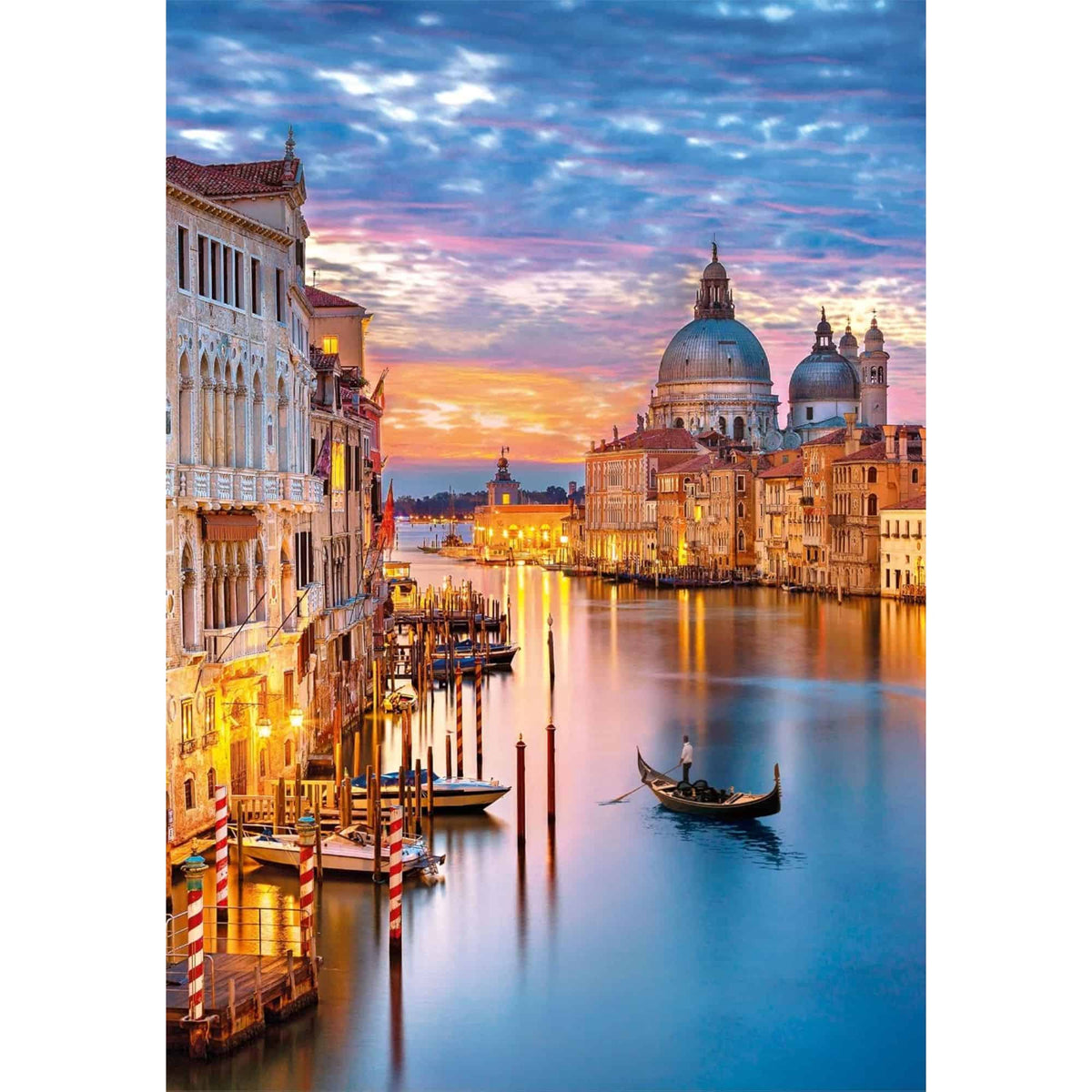 Clementoni - Puzzle 500 Piezas Lighting Venice High Quality Collection