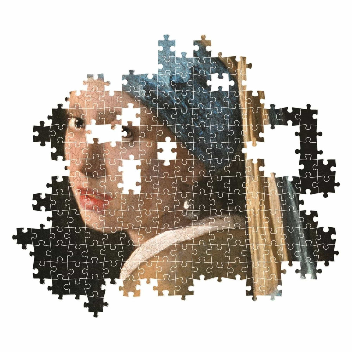Clementoni - Puzzle 1000 Piezas La Joven de la Perla Museum Collection