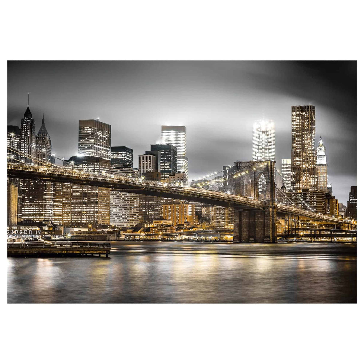 Clementoni - Puzzle 1000 Piezas New York Skyline High Quality Collection