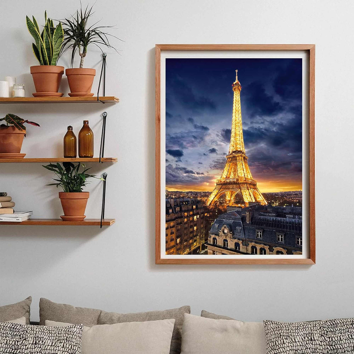 Clementoni - Puzzle 1000 Piezas Torre Eiffel High Quality Collection