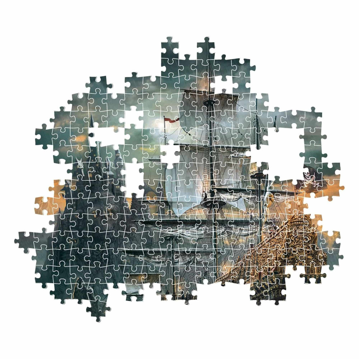 Clementoni - Puzzle 1500 Piezas Barco Pirata High Quality Collection