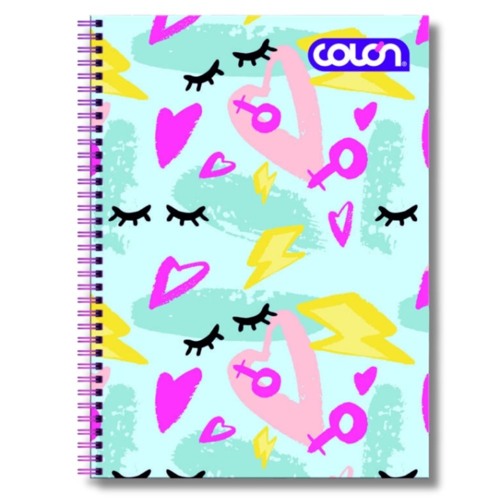 Colon - Cuaderno Triple Femenino 7 mm 150 h