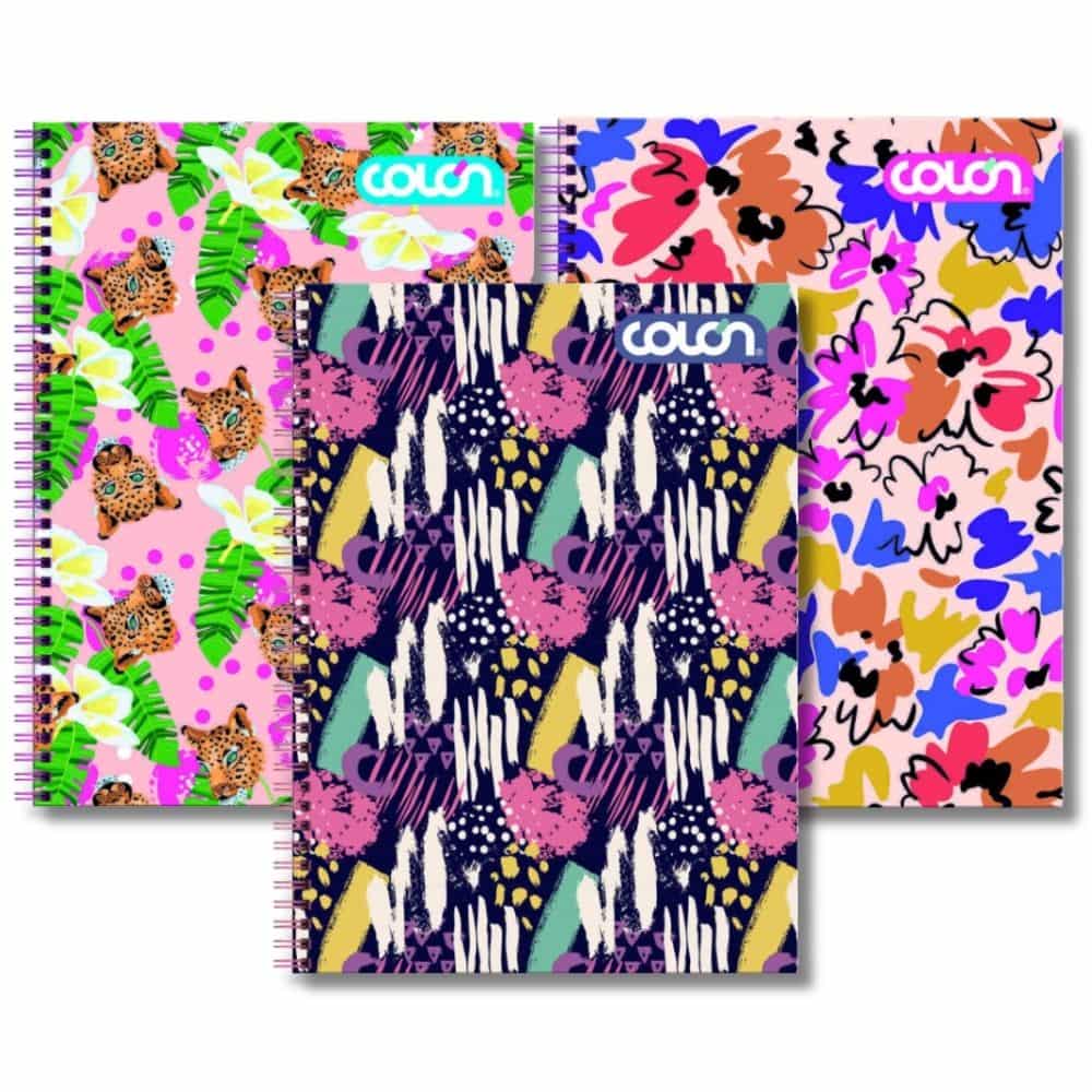 Colon - Cuaderno Triple Femenino 7 mm 150 h