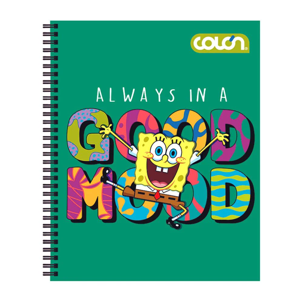Colon - Cuaderno Universitario Bob Esponja 7 mm 100 h