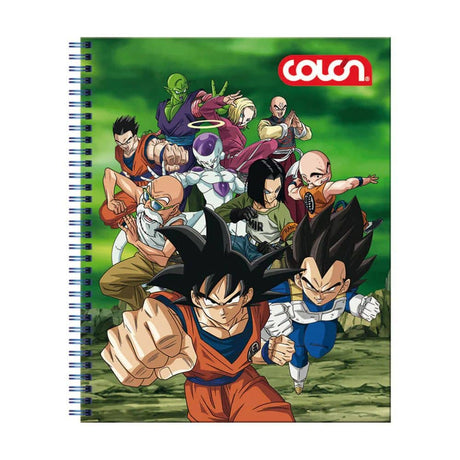 Colon - Cuaderno Universitario Dragon Ball 7 mm 100 h