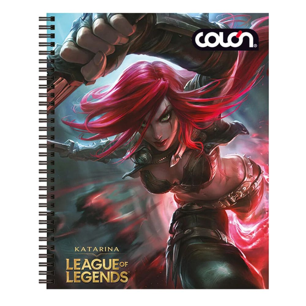 Colon - Cuaderno Universitario League of Legends 7 mm 100 h