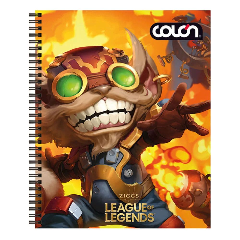 Colon - Cuaderno Universitario League of Legends 7 mm 100 h