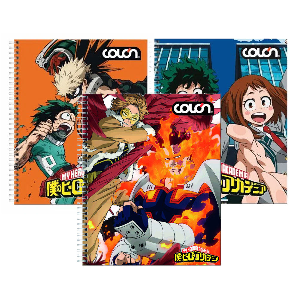 Colon - Cuaderno Universitario My Hero Academia 7 mm 100 h
