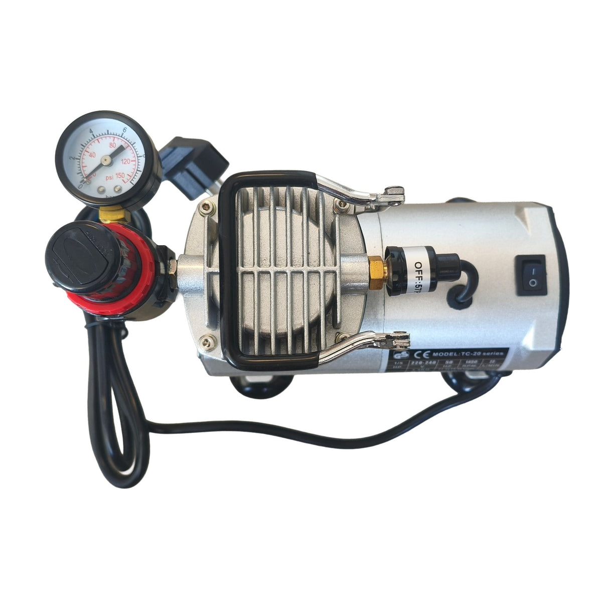 Compresor para Aerógrafos Profesional Mejorado con Conexión 1/8 BSP