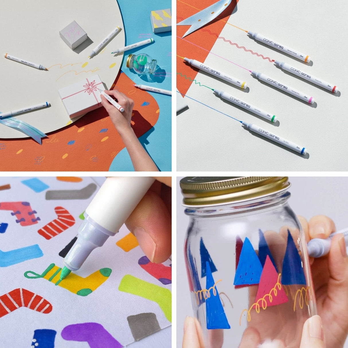 Copic Acrea - Set 6 Marcadores Punta Fina Vivid