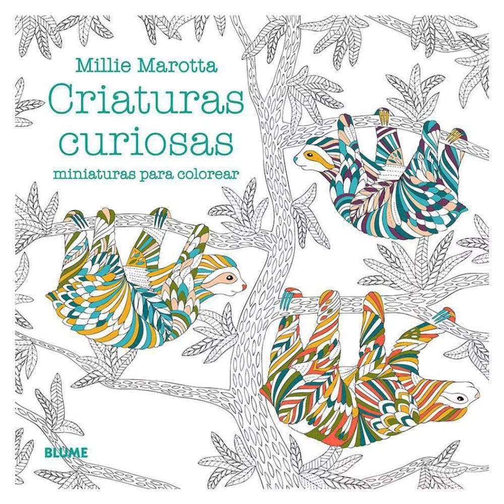 Criaturas Curiosas: Miniaturas para Colorear - Millie Marotta