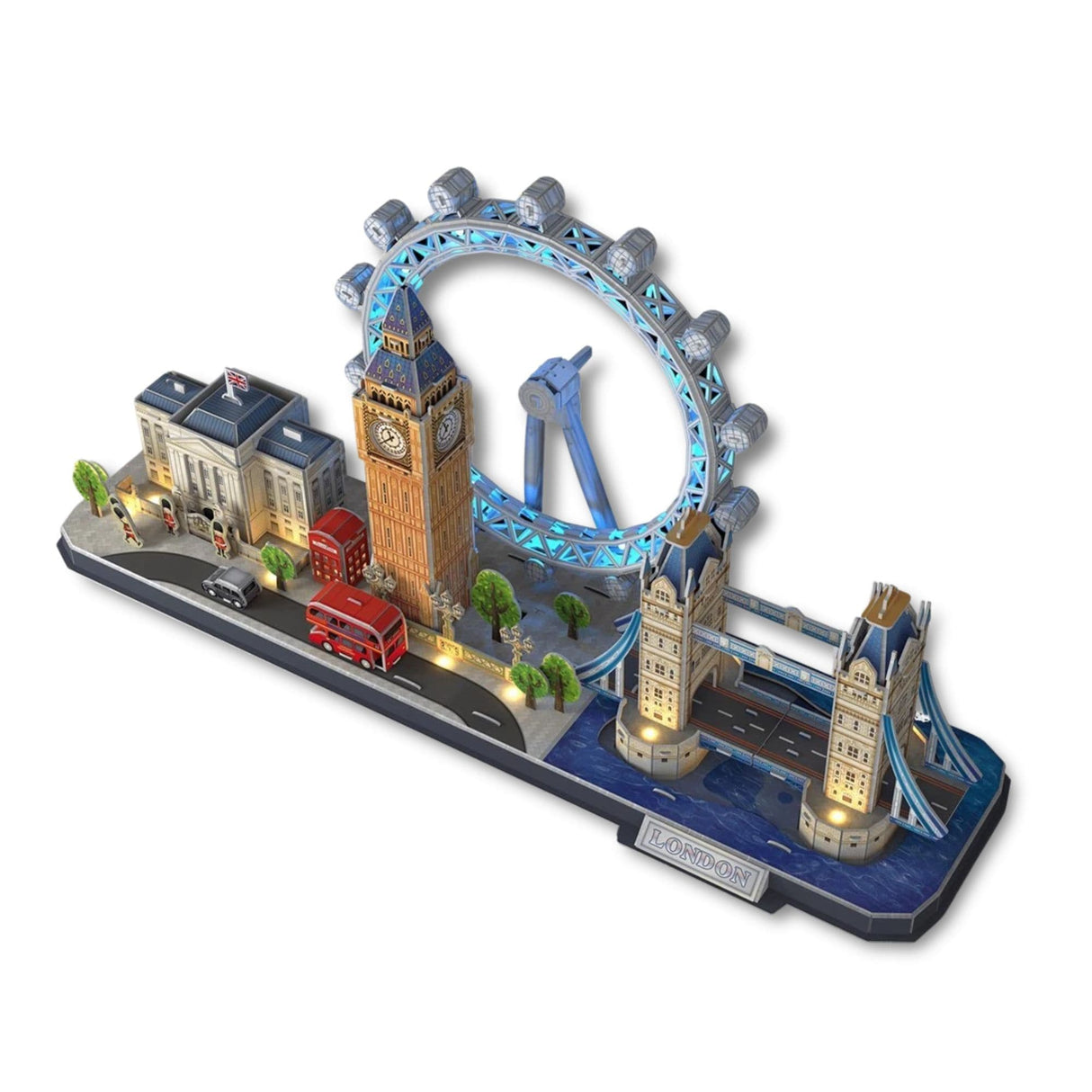 Cubicfun Cityline - Puzzle 3D London LED