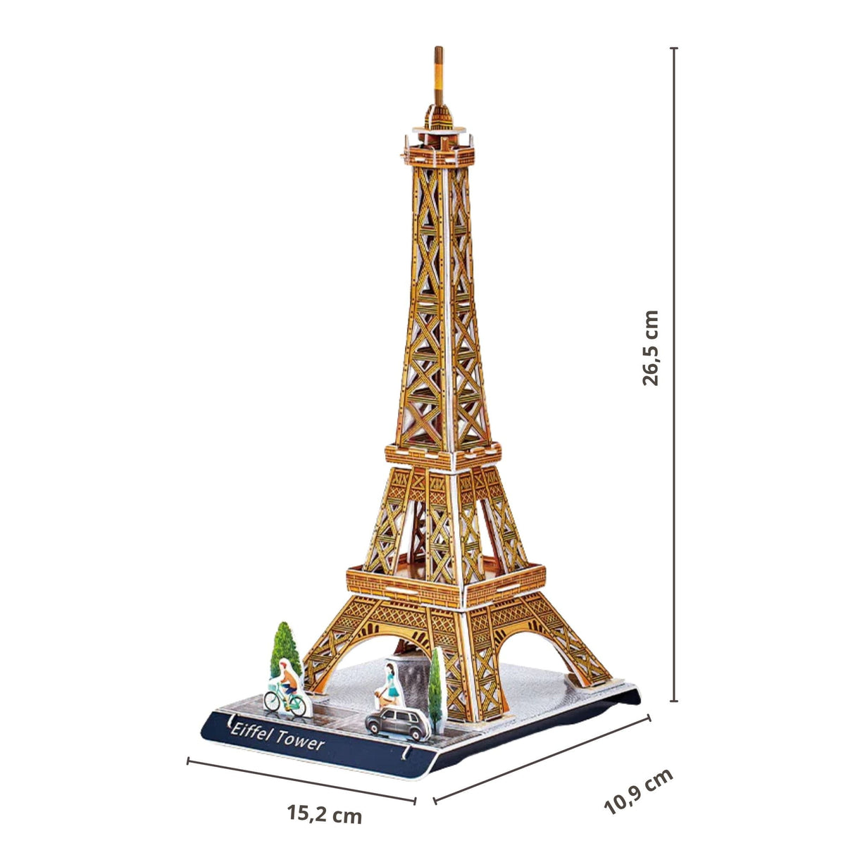 Cubicfun Mini - Puzzle 3D Torre Eiffel
