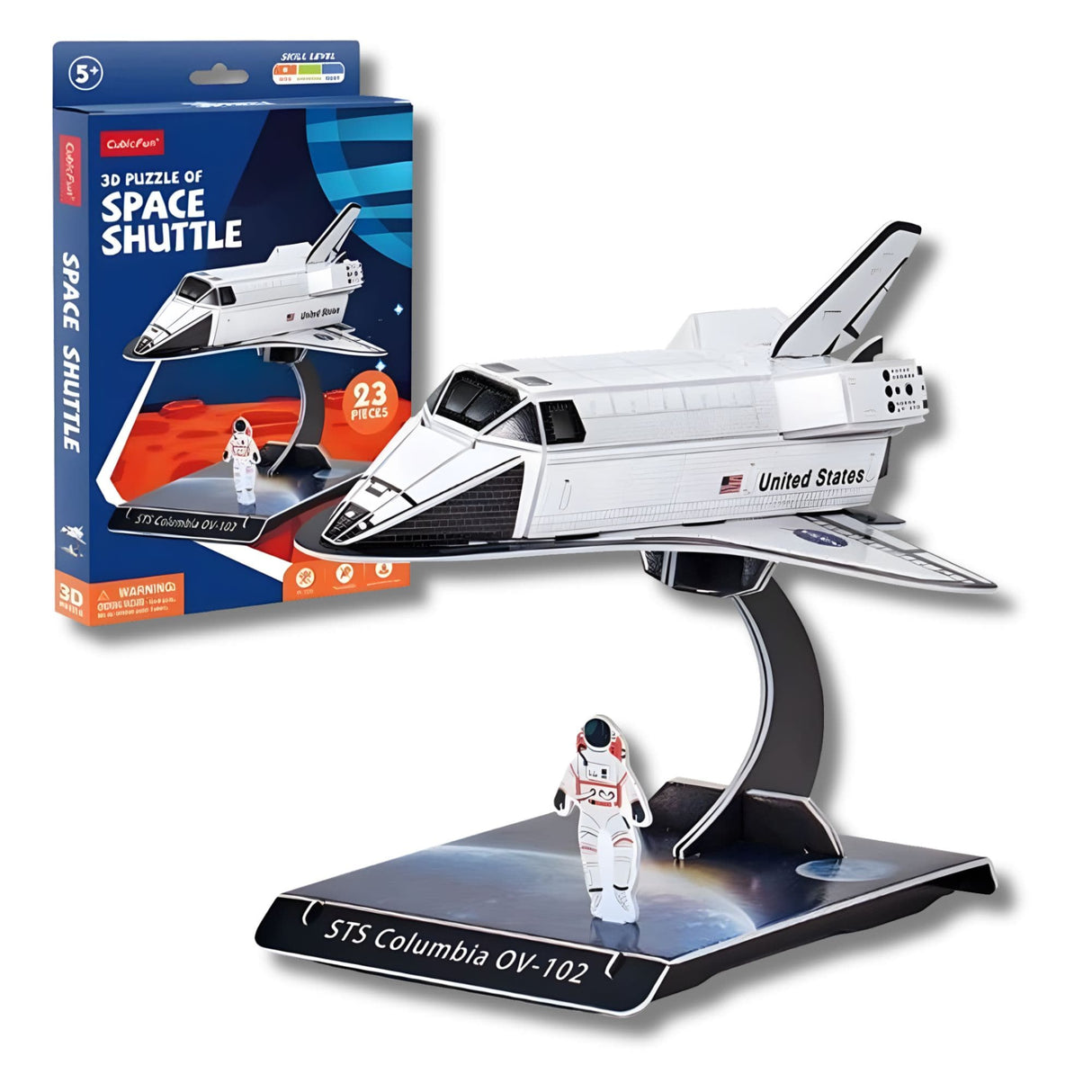 Cubicfun Mini - Puzzle 3D Transbordador Espacial