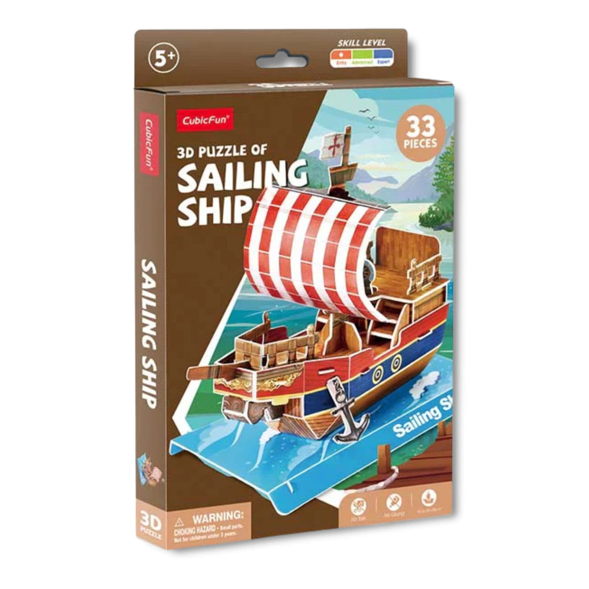 Cubicfun Mini - Puzzle 3D Velero