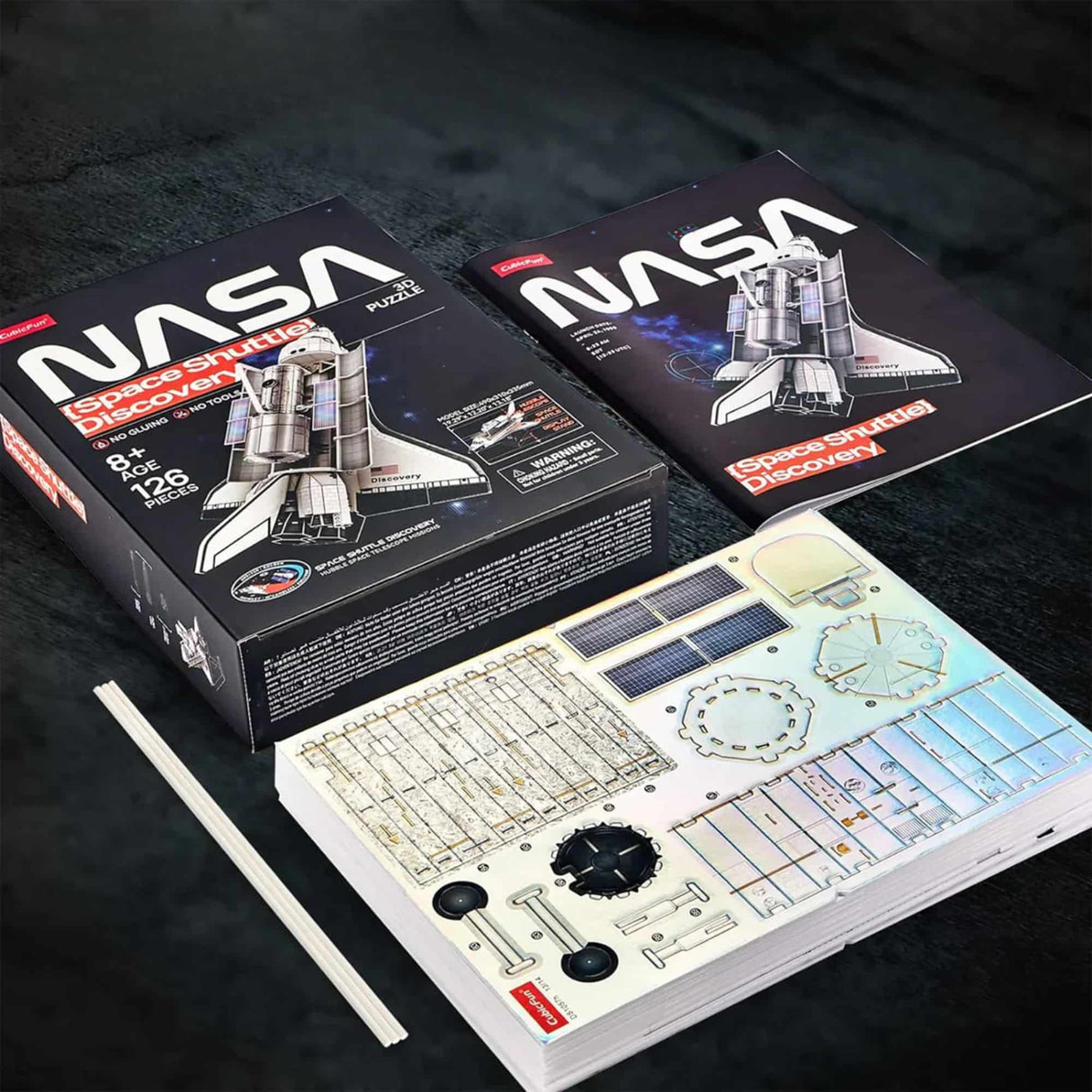 Cubicfun NASA - Puzzle 3D Transbordador Discovery