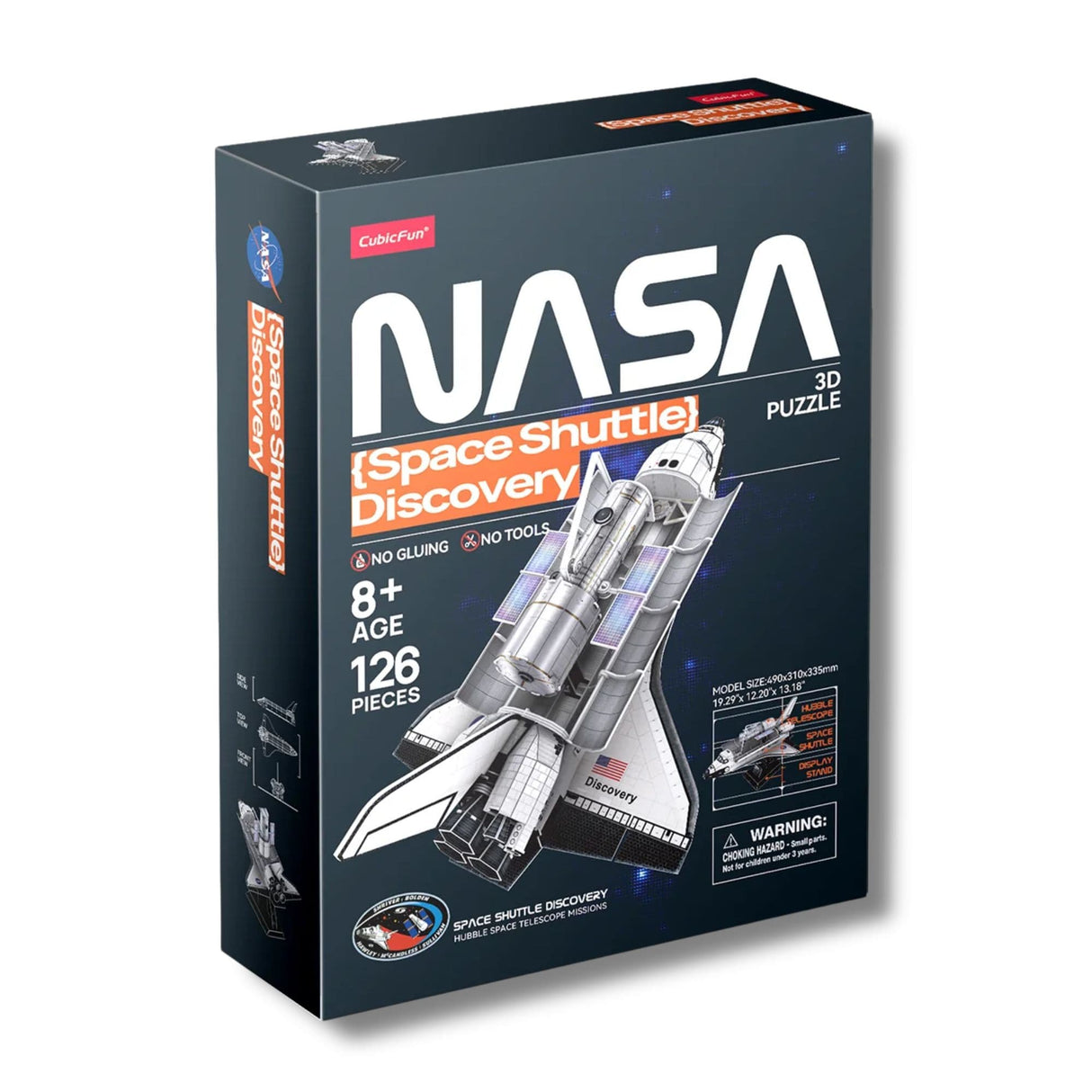Cubicfun NASA - Puzzle 3D Transbordador Discovery