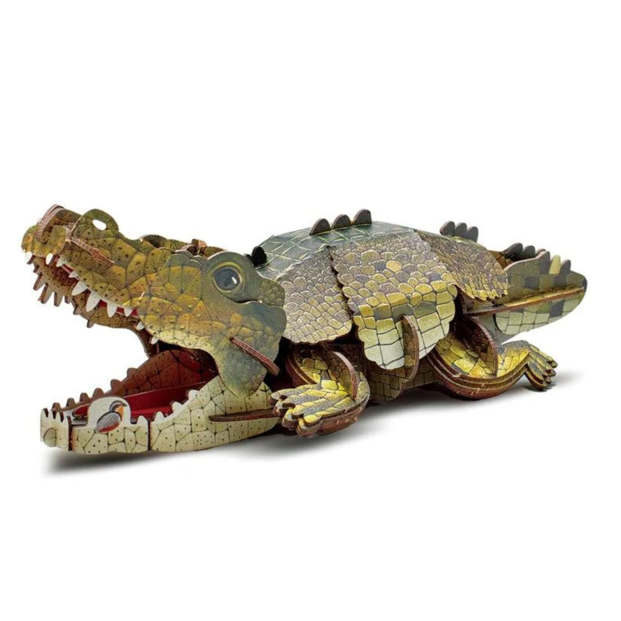 Cubicfun National Geographic - Puzzle 3D Animales Salvajes Cocodrilo
