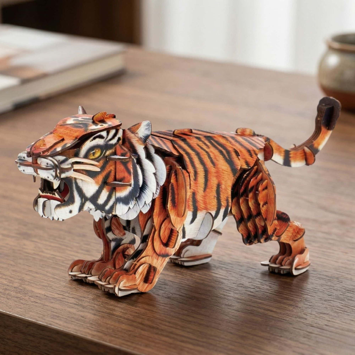 Cubicfun National Geographic - Puzzle 3D Animales Salvajes Tigre Siberiano