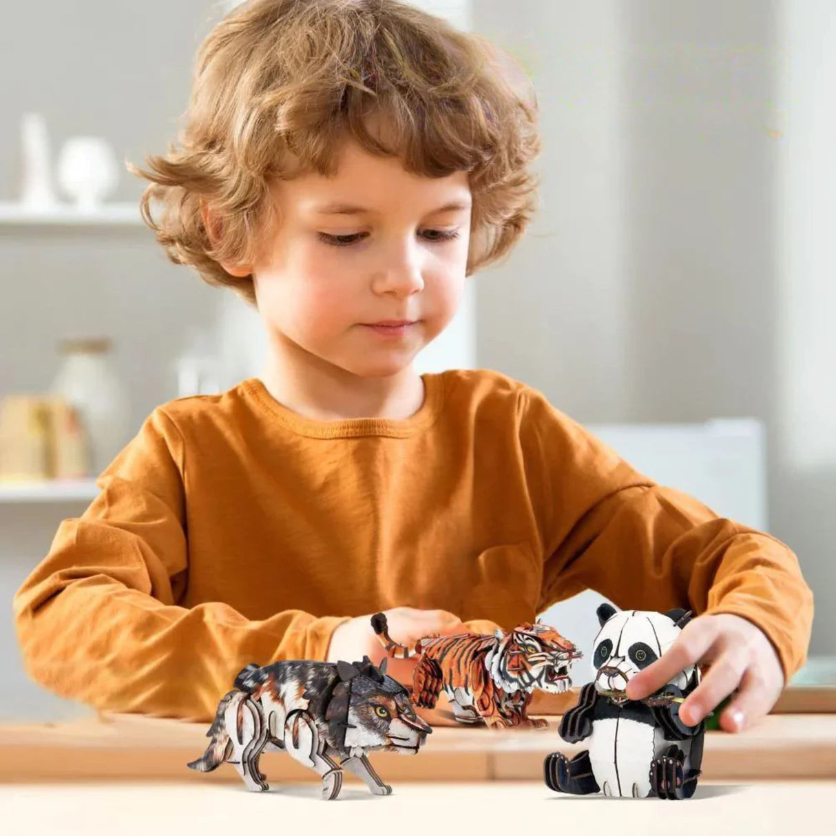Cubicfun National Geographic - Puzzle 3D Animales Salvajes Tigre Siberiano