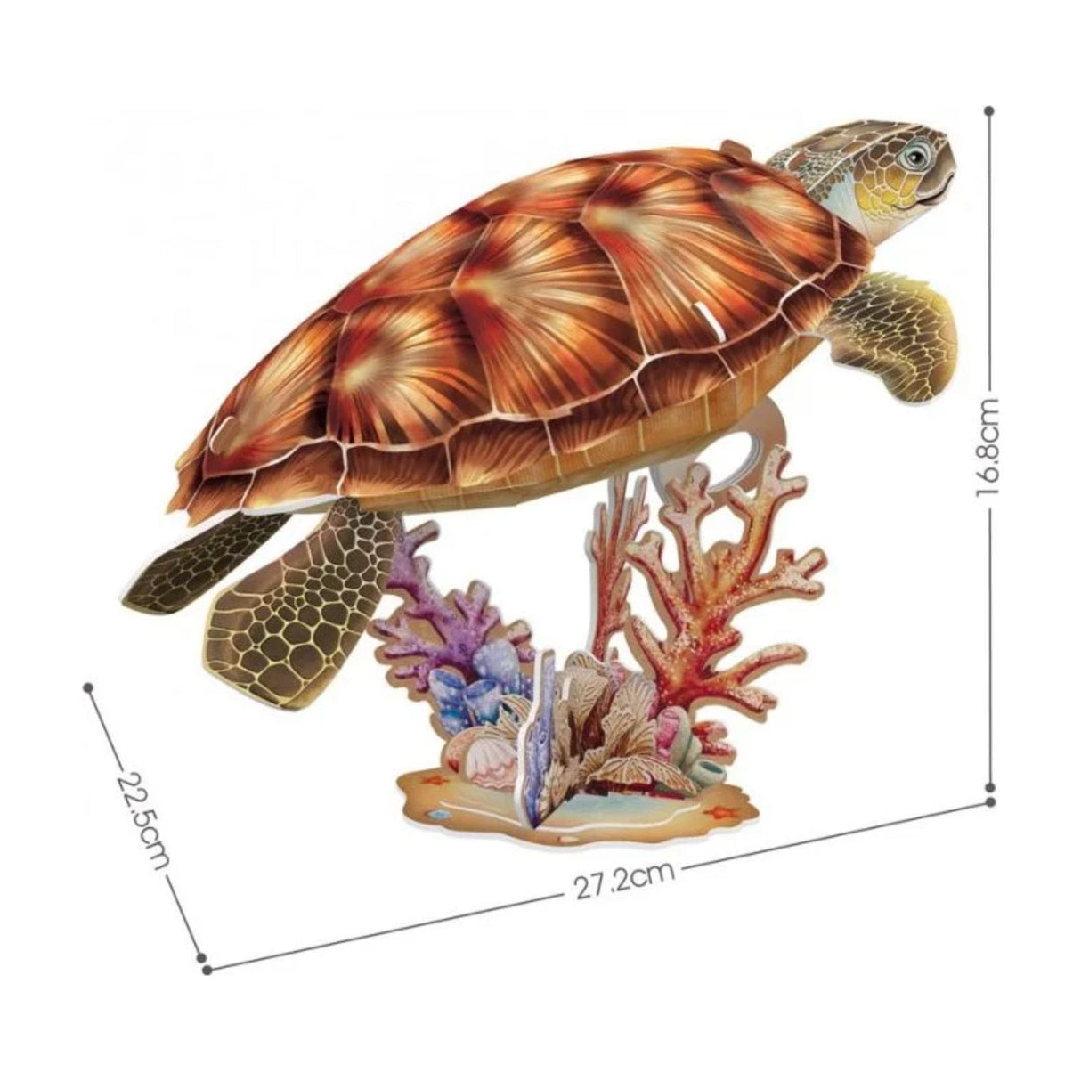 Cubicfun National Geographic - Puzzle 3D Animales Tortuga Marina