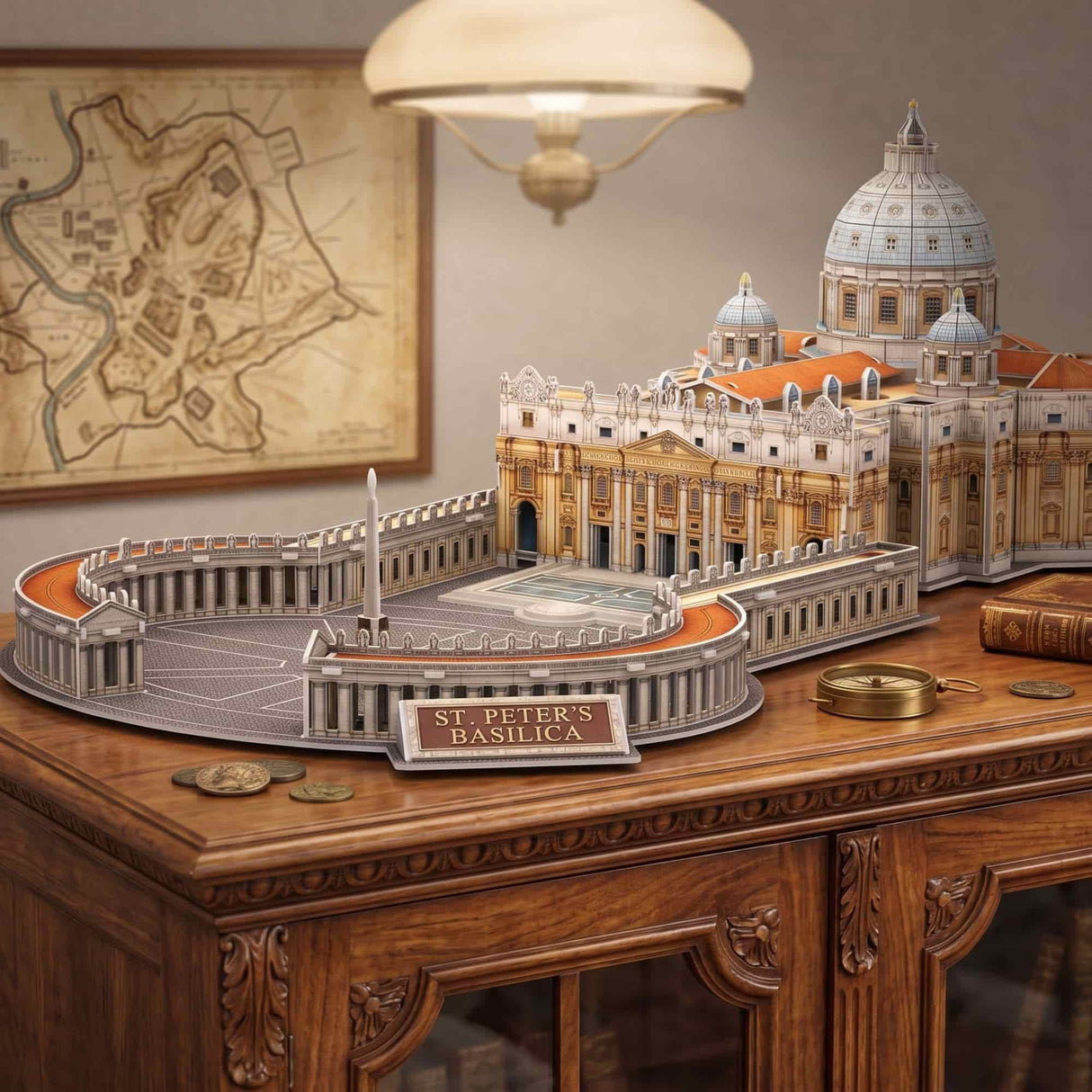 Cubicfun National Geographic - Puzzle 3D Basílica San Pedro