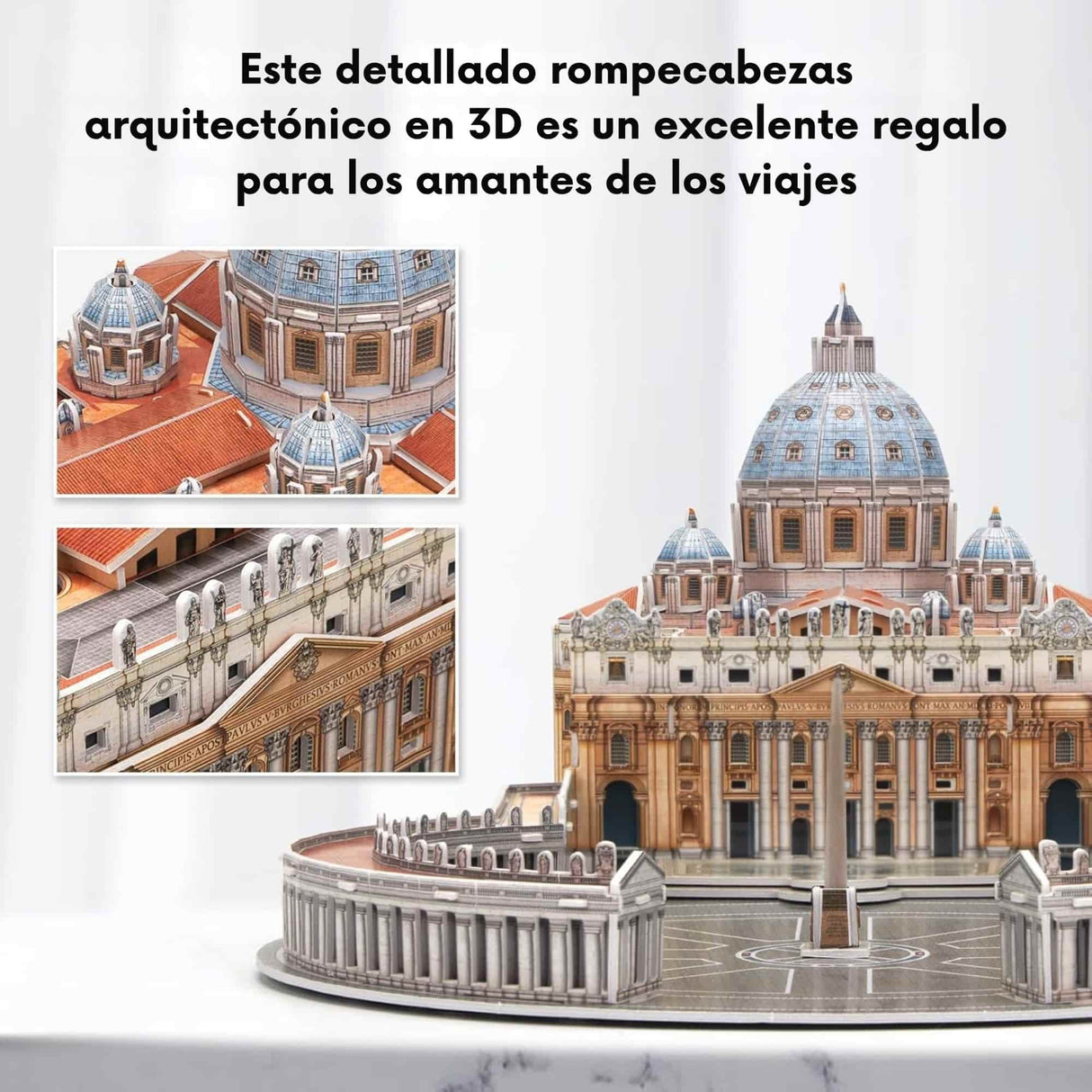 Cubicfun National Geographic - Puzzle 3D Basílica San Pedro