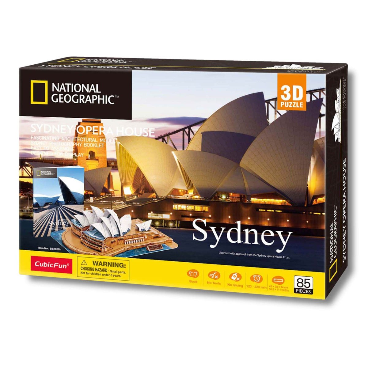 Cubicfun National Geographic - Puzzle 3D Opera House Sydney