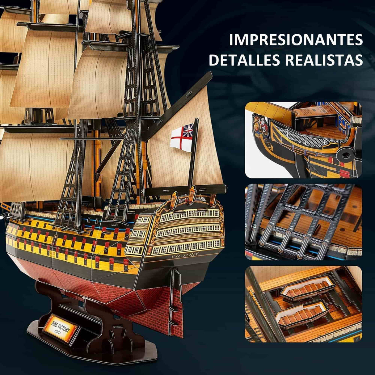 Cubicfun - Puzzle 3D Barco HMS Victory