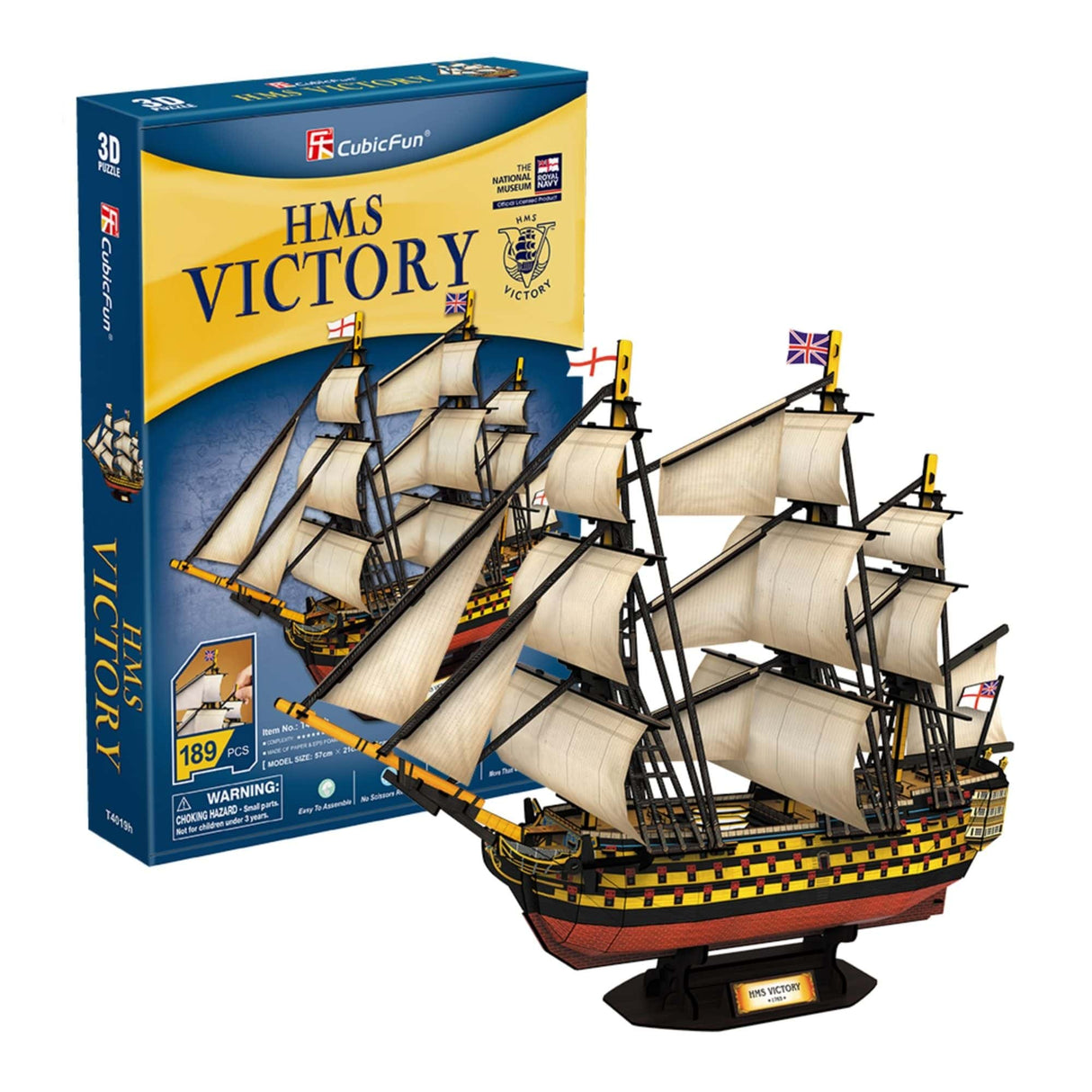Cubicfun - Puzzle 3D Barco HMS Victory