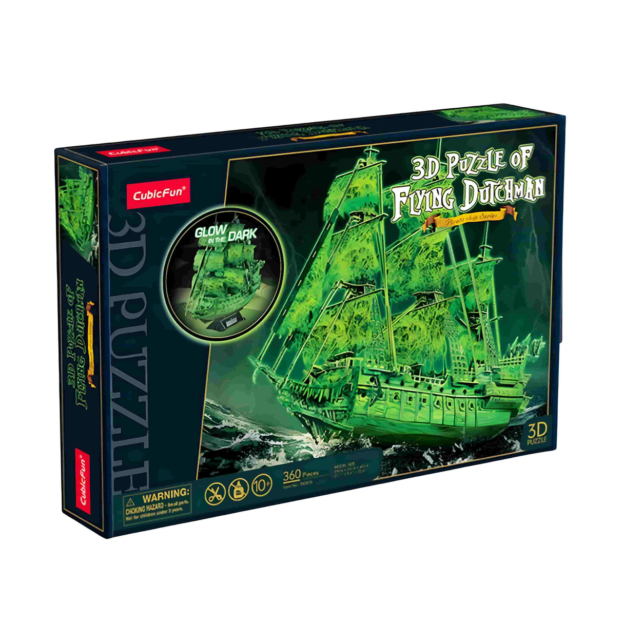Cubicfun - Puzzle 3D Barco Pirata Flying Dutchman