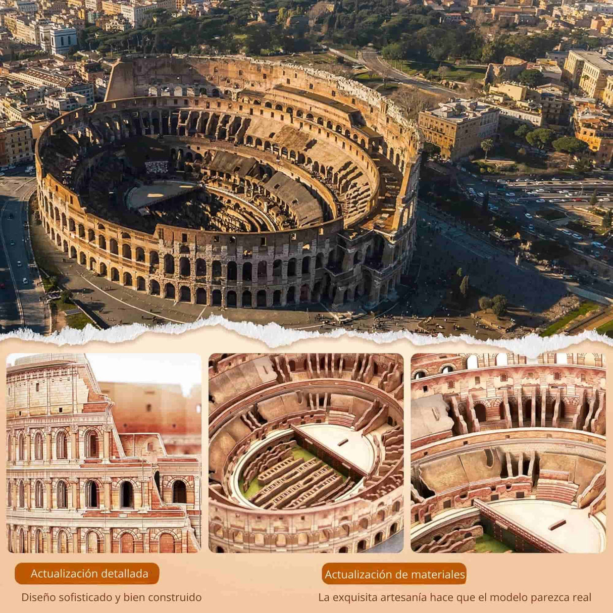Cubicfun - Puzzle 3D El Coliseo Roma