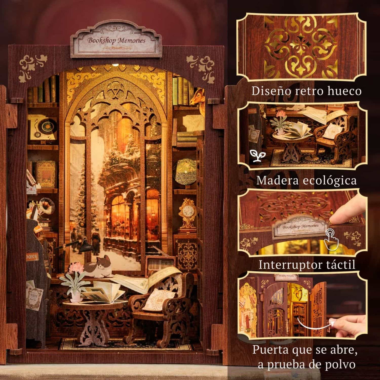 Cutebee - Separador de Libros Bookshop Memories SD01B