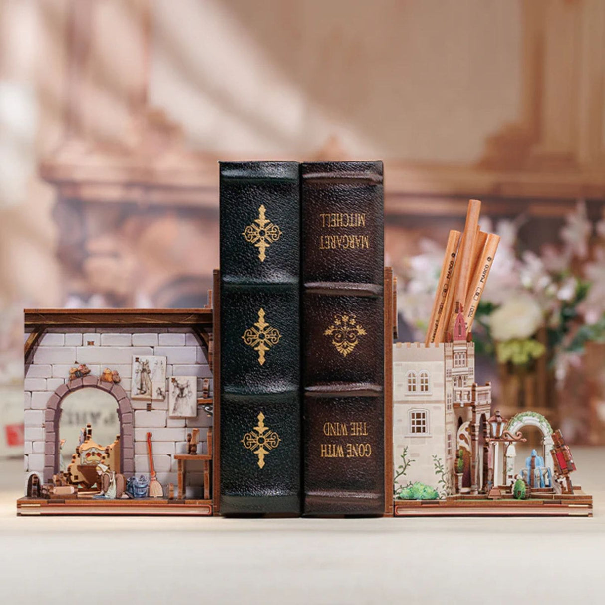 Cutebee - Separador de Libros Fairy Town Bookend IFT01