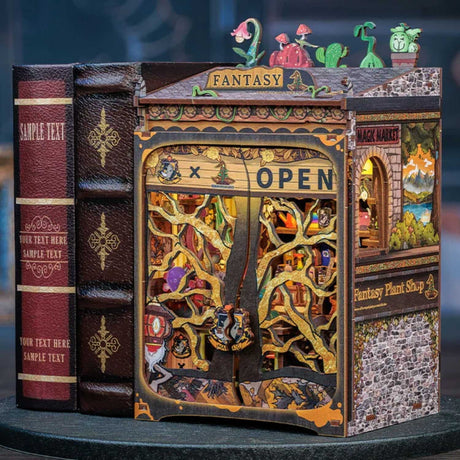 Cutebee - Separador de Libros Fantasy Plant Shop MF03B