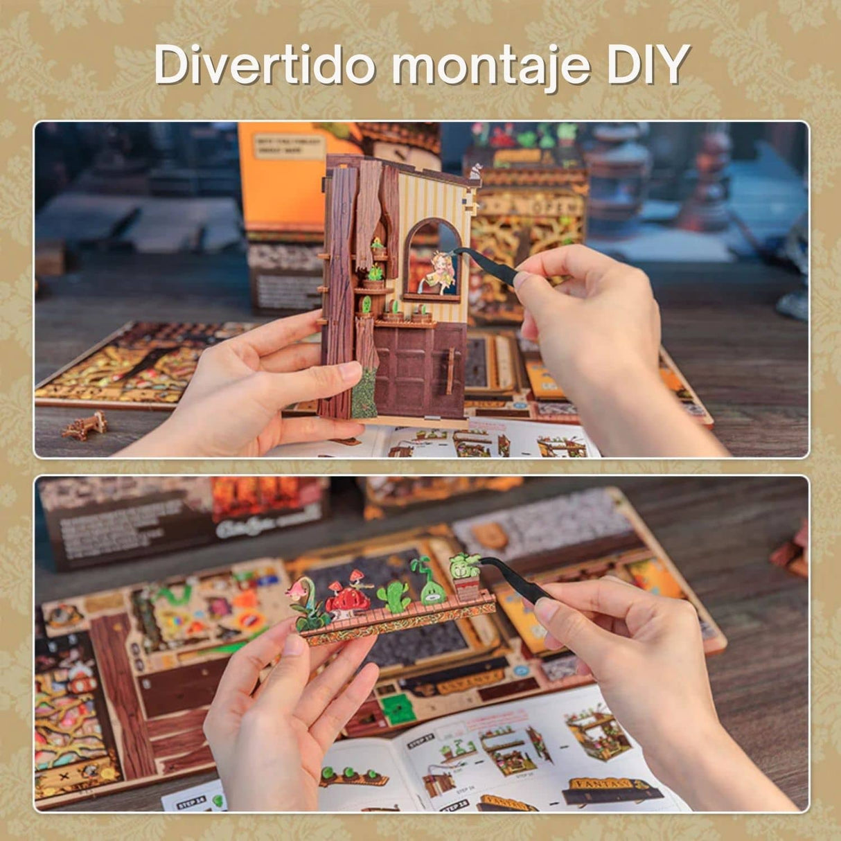 Cutebee - Separador de Libros Fantasy Plant Shop MF03B