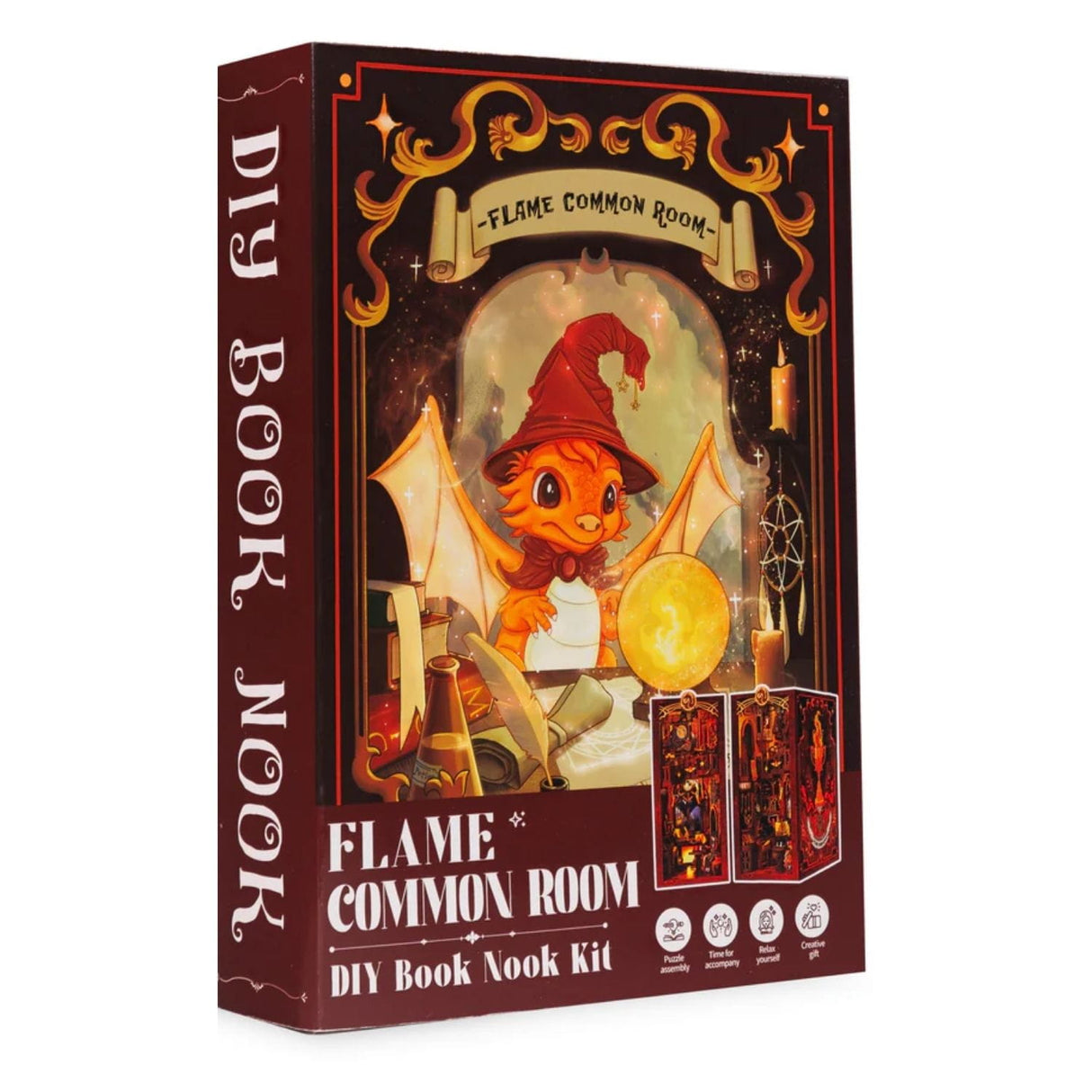 Cutebee - Separador de Libros Flame Common Room RK01