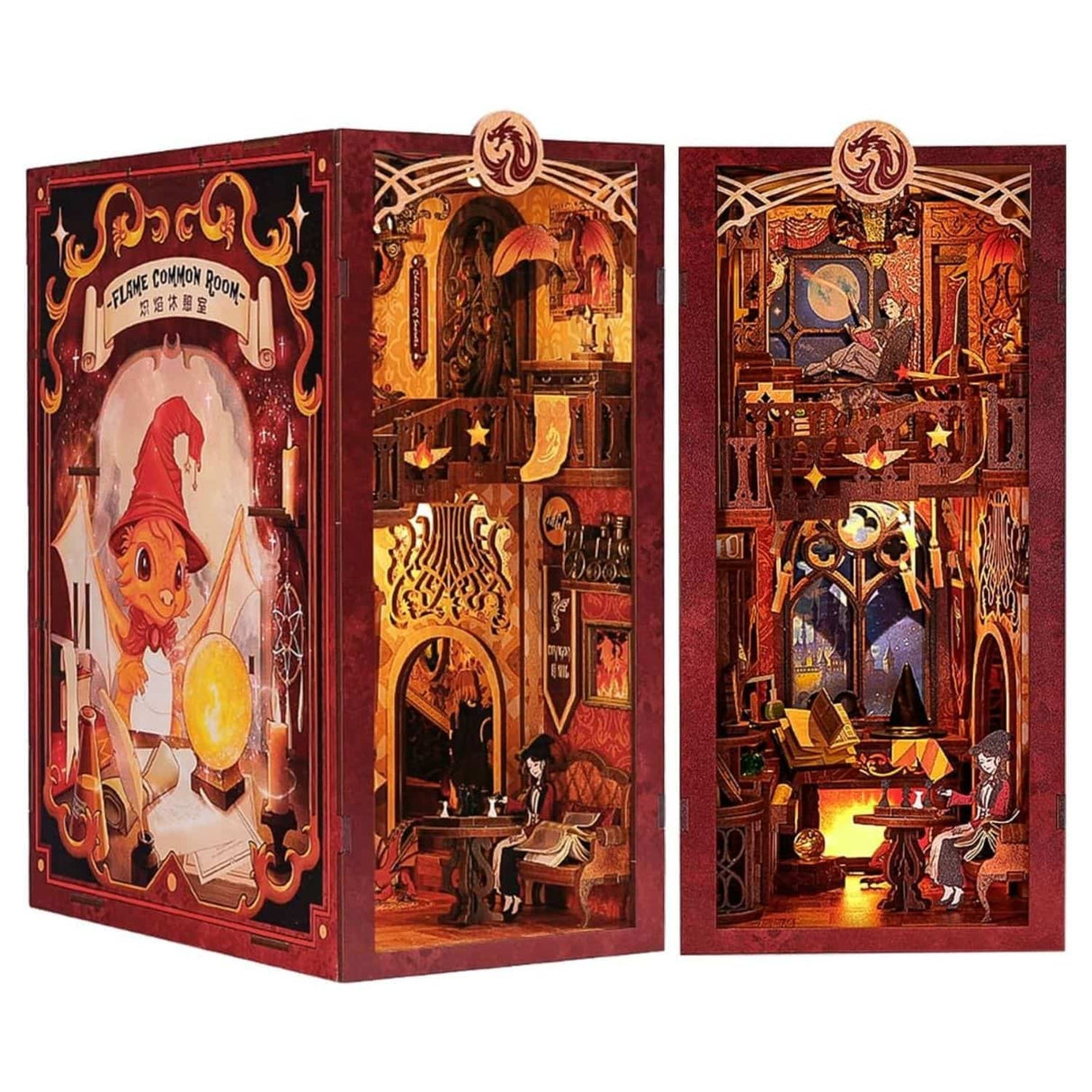 Cutebee - Separador de Libros Flame Common Room RK01