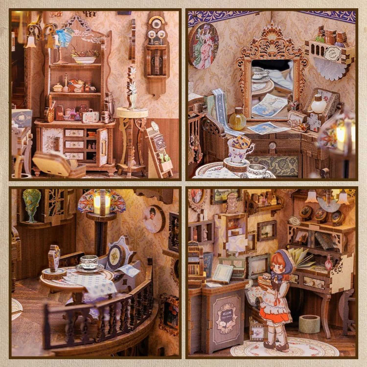 Cutebee - Separador de Libros Grandfather's Antiques Store DC01