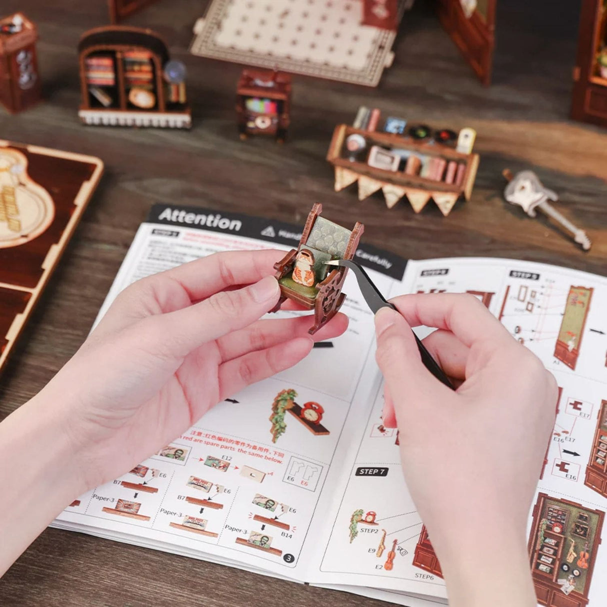 Cutebee - Separador de Libros Memories Music Bookshop SD04B