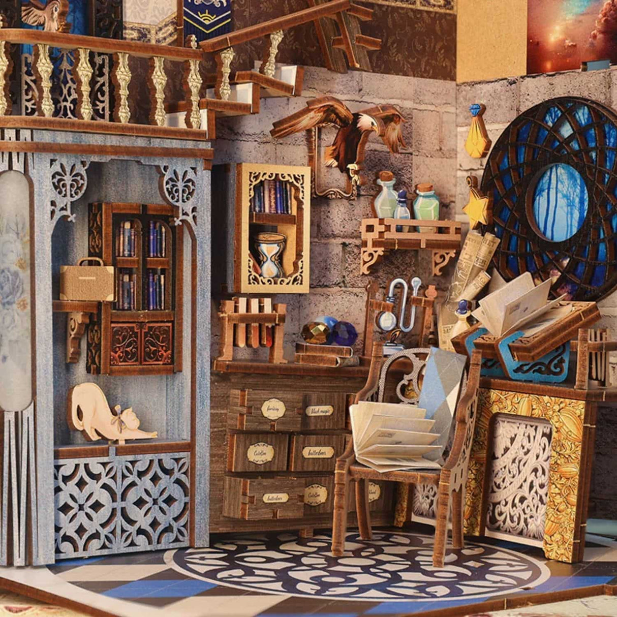 Cutebee - Separador de Libros Nebula Common Room RK02B