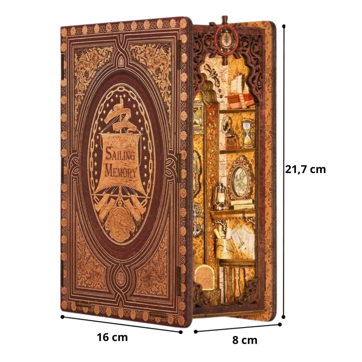 Cutebee - Separador de Libros Sailing Memory BK02