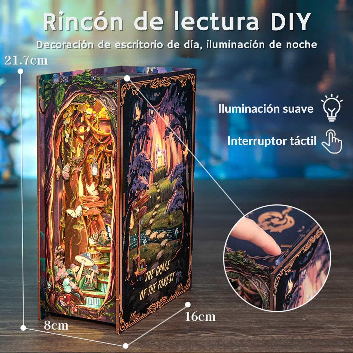 Cutebee - Separador de Libros The Grace Of Forest HY01