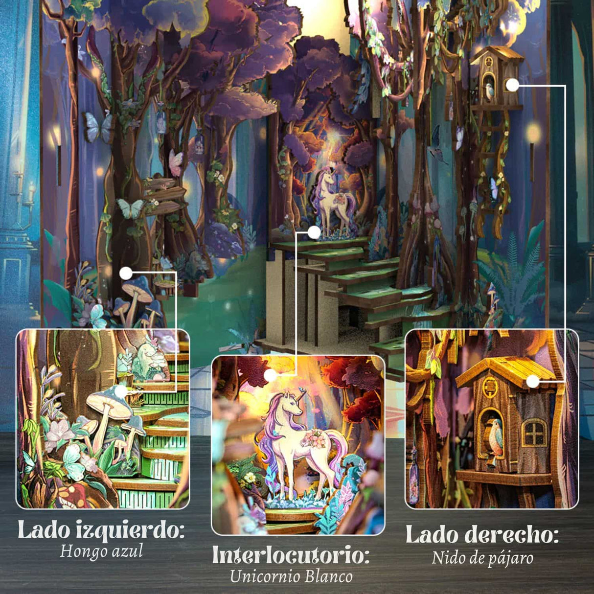 Cutebee - Separador de Libros The Grace Of Forest HY01