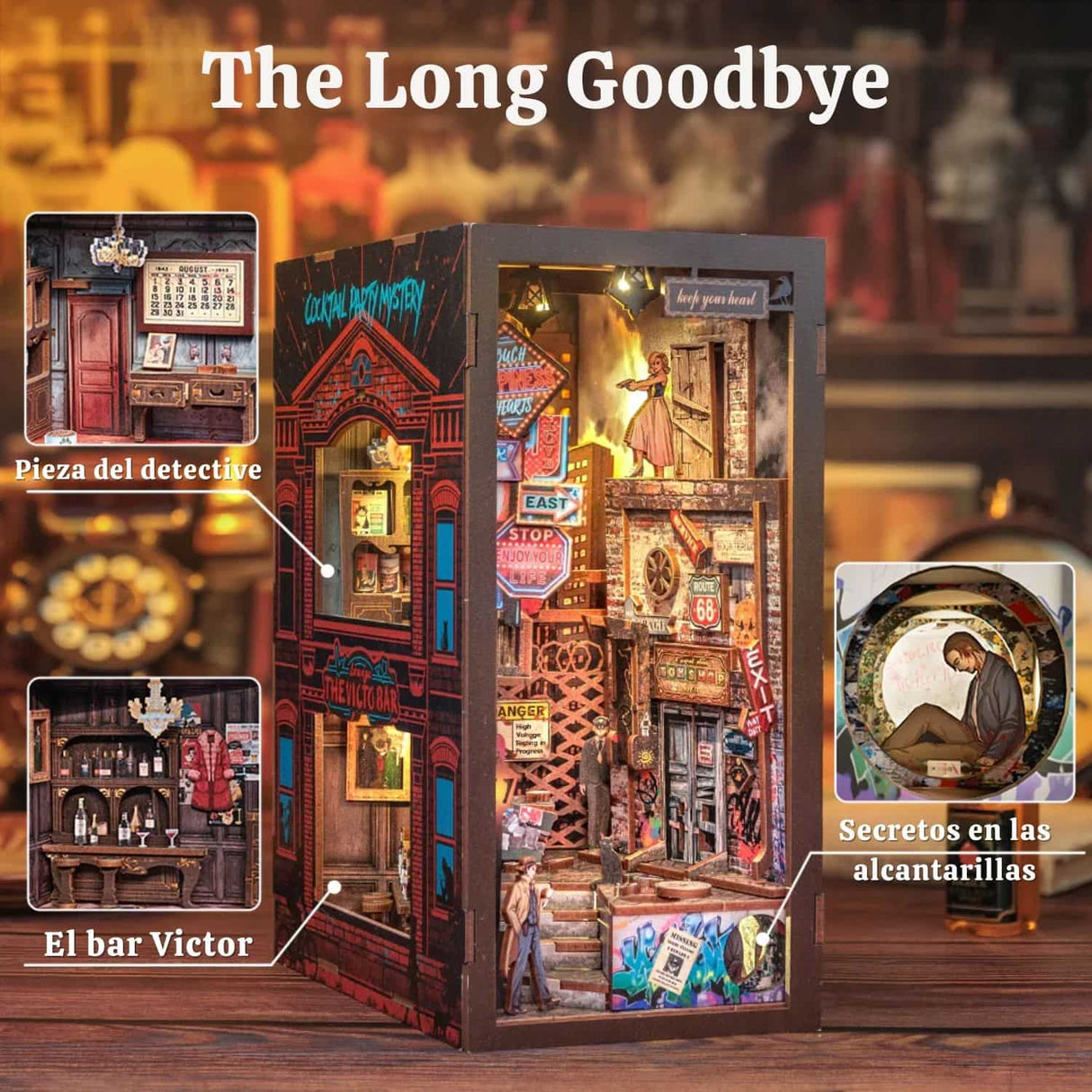 Cutebee - Separador de Libros The Long Good Bye BN02B