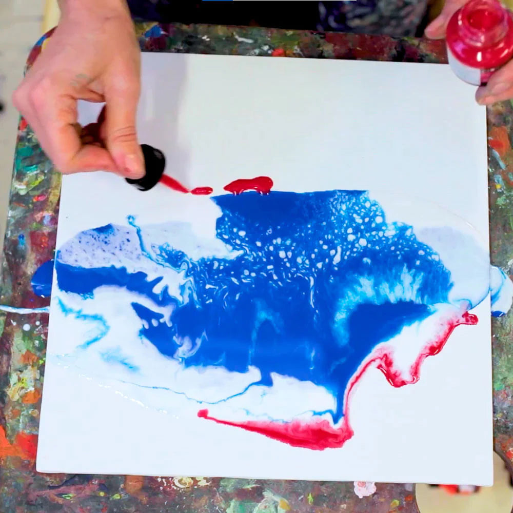 Daler Rowney FW - Set 6 Tintas Acrílicas Primary Colours 30 ml